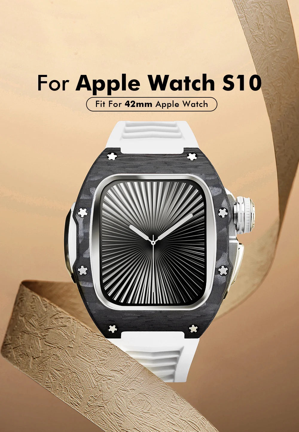 Funda Apple Watch Legacy Edition 46mm | Plata |