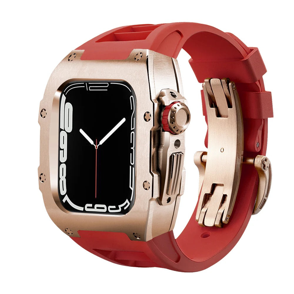 Funda Apple Watch Racing Sport Edition 44/45mm | Titanio Oro Rosa |