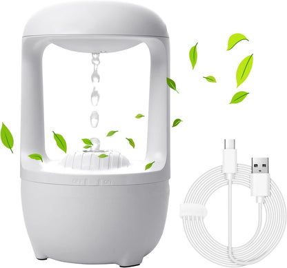 Humidificador de Gotas Antigravedad con Iluminación LED