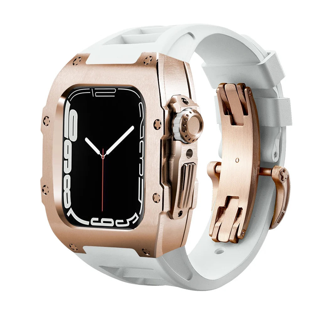 Funda Apple Watch Racing Sport Edition 44/45mm | Titanio Oro Rosa |