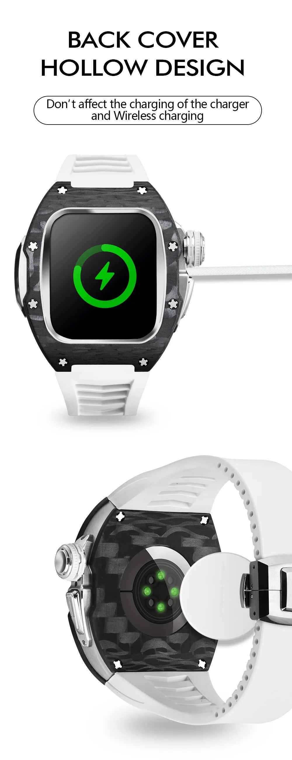 Funda Apple Watch Legacy Edition 46mm | Plata |