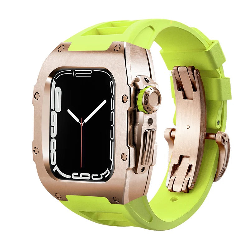 Funda Apple Watch Racing Sport Edition 44/45mm | Titanio Oro Rosa |